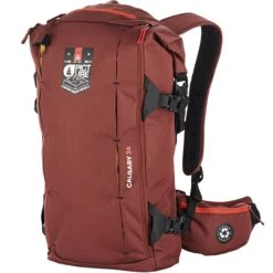 ARVA Backpack Calgary 26 Picture Burgundy