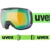 Uvex Downhill 2100 CV Black Matt / Green-orange