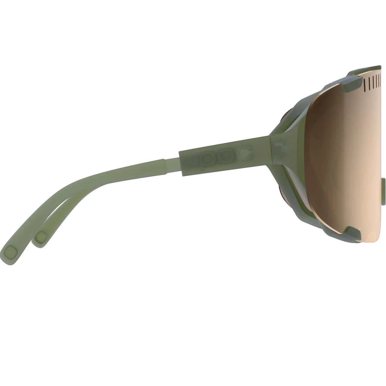 POC Devour Epidote Green Translucent/brown/silver Mirror 4 POC Devour Epidote Green Translucent/brown/silver Mirror - immagine 2