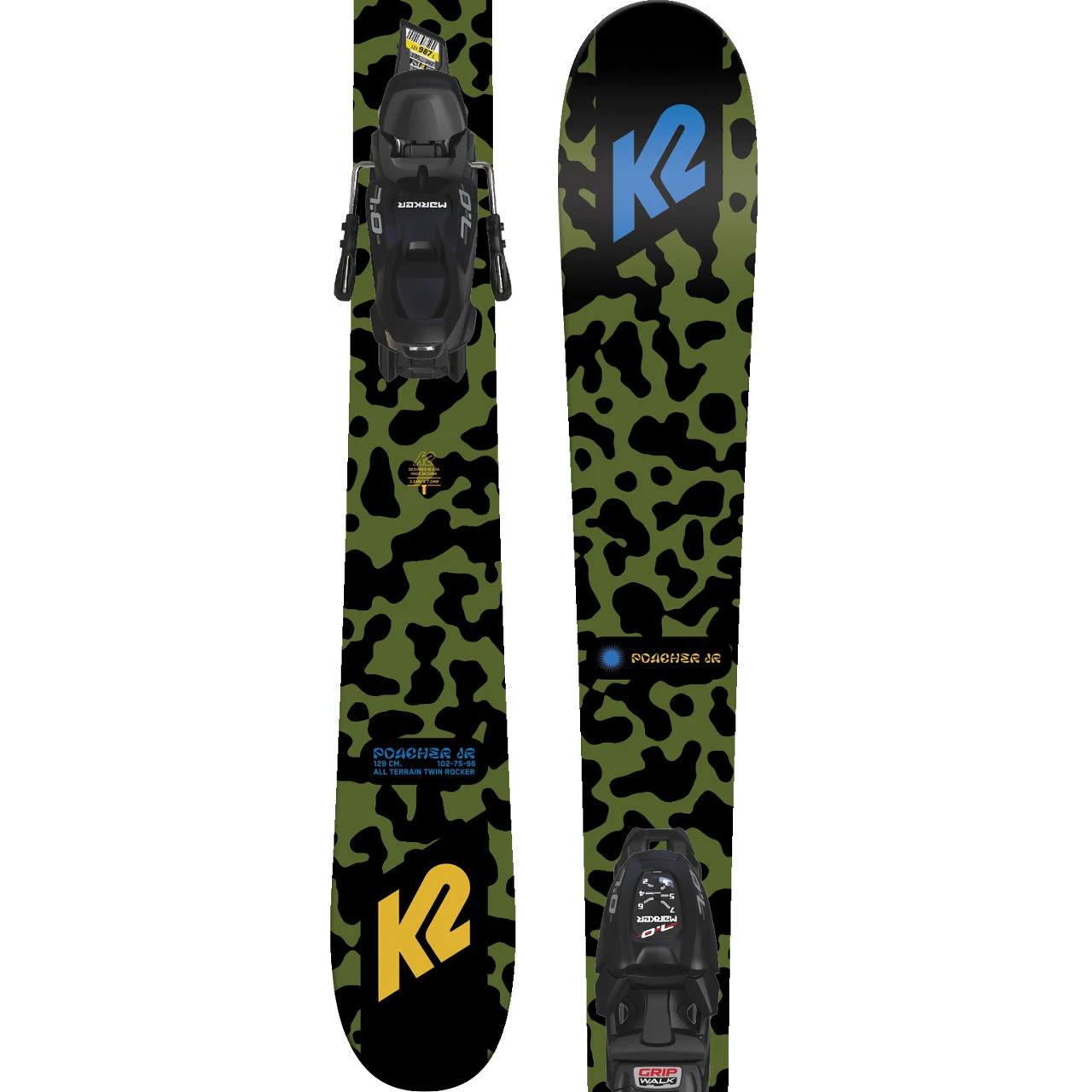 K2 Poacher Jr FDT 7.0 (2022/23) - Set Incl. Attacci 3 K2 Poacher Jr FDT 7.0 (2022/23) - Set Incl. Attacci