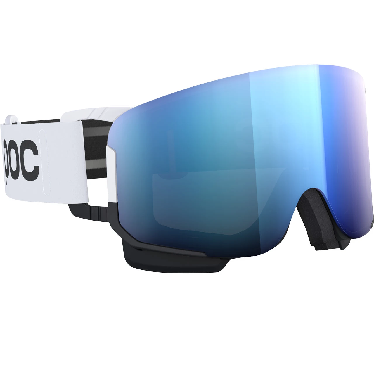 POC Nexal Clarity Comp Hydrogen White/uranium Black/spektris Blue + Lente Di Riserva 4 POC Nexal Clarity Comp Hydrogen White/uranium Black/spektris Blue + Lente Di Riserva - immagine 2