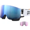 POC Nexal Mid Clarity Comp Hydrogen White/uranium Black/spektris Blue + Lente Di Riserva