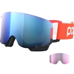 POC Nexal Mid Clarity Comp Flerovium Pink/uranium Black/spektris Blue + Lente Di Riserva