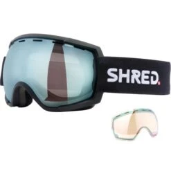 Shred Rarify Black CBL 2.0 Deep Blue Mirror + Lente Di Ricambio