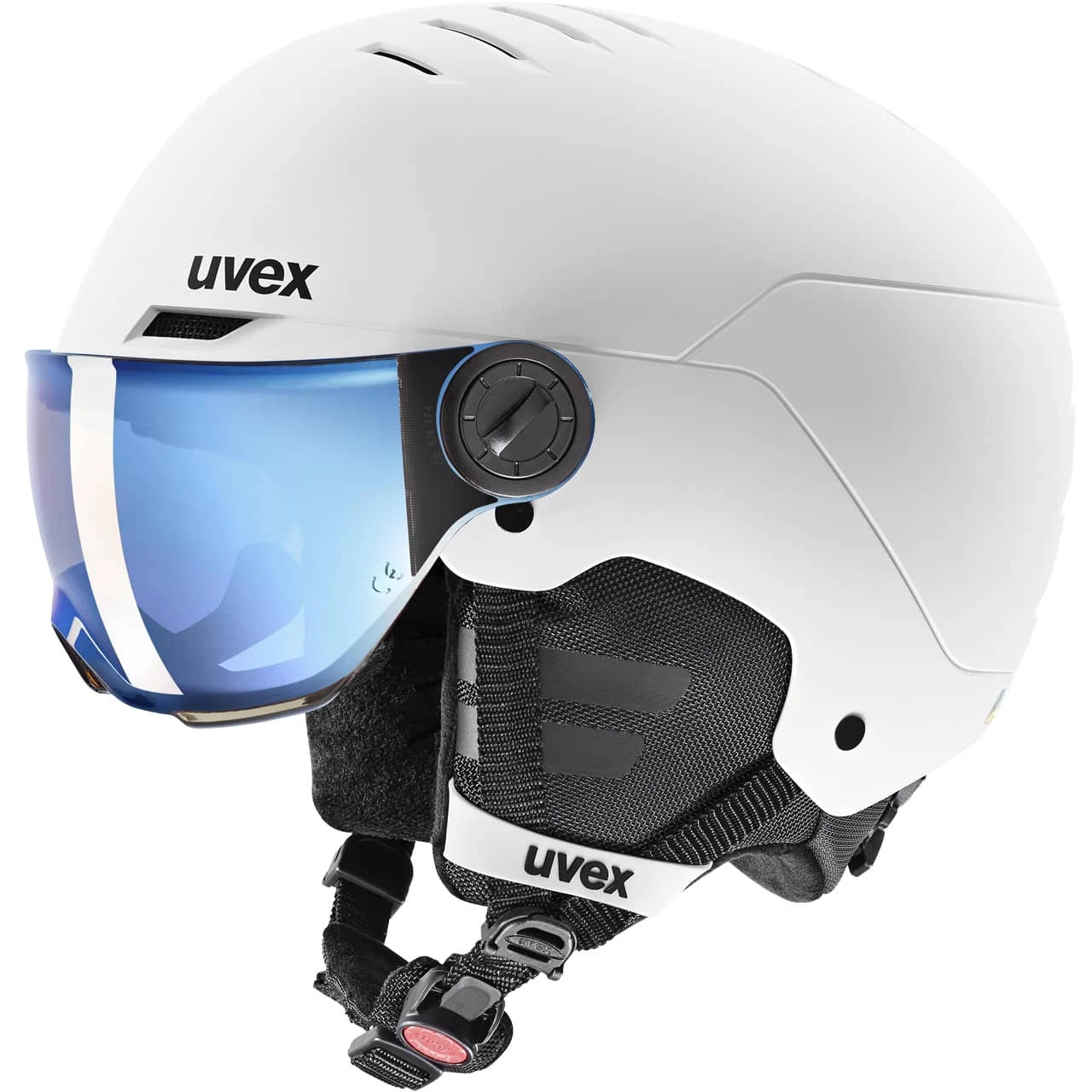 Uvex Rocket Jr. Visor White-black Matt 3 Uvex Rocket Jr. Visor White-black Matt