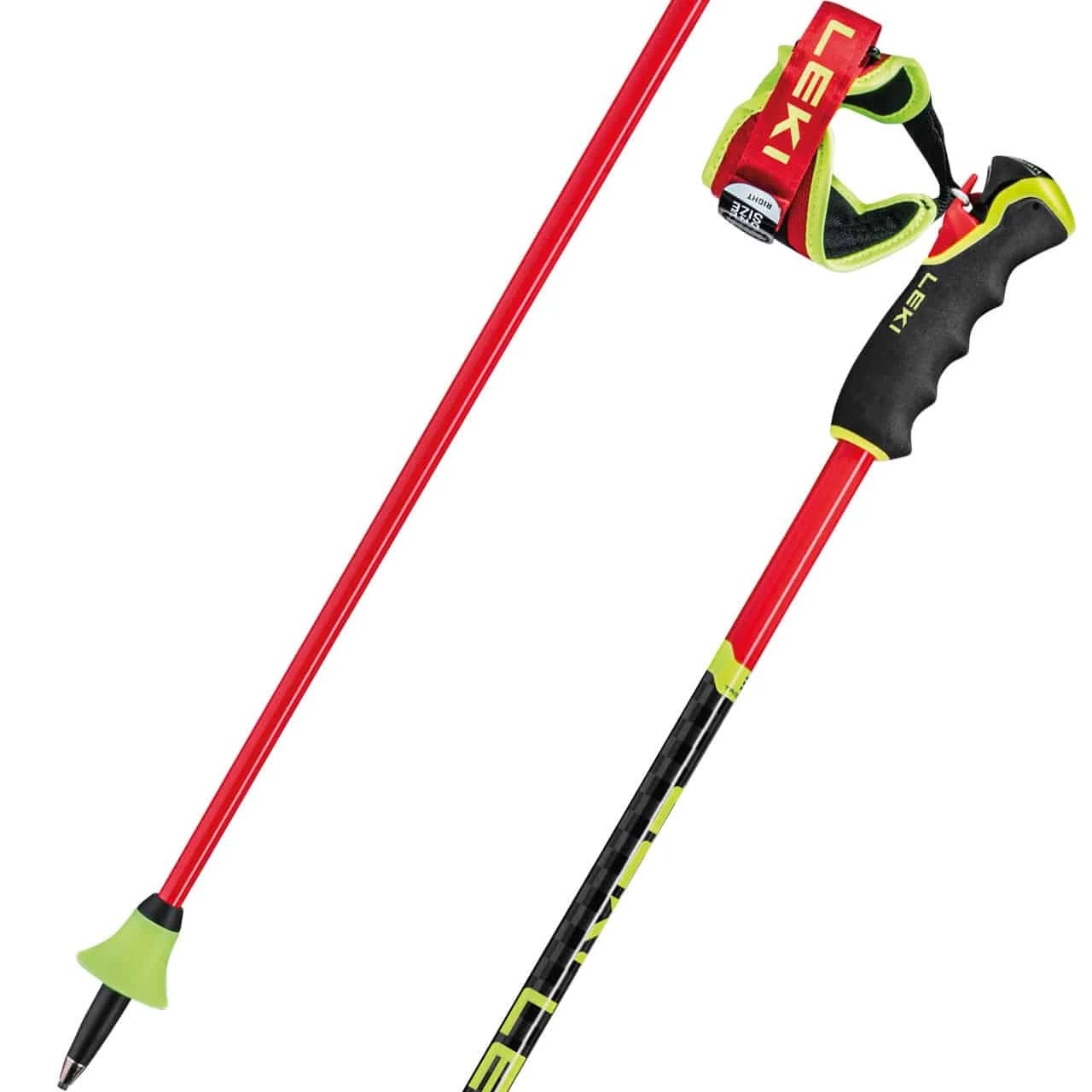 Leki Venom GS 3D Bright Red/black/neonyellow 3 Leki Venom GS 3D Bright Red/black/neonyellow