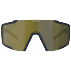 Scott Shield Compact Sunglasses Submariner Blue/gold Chrome -Atomic Negozio online 22h SCT289235 7256052 scott shield compact sunglasses submariner bluegold chrome2